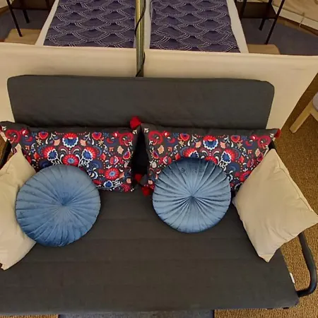 Lüks kamp alanı Bell-tenten Quinta Pomar Do Pontido *